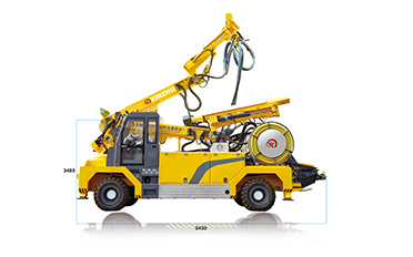 XZPS係列混凝土濕（shī）噴台車